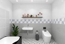 Xu Hướng Gạch Hoa Lát Nhà Tắm Được Ưa Chuộng Hiện Nay