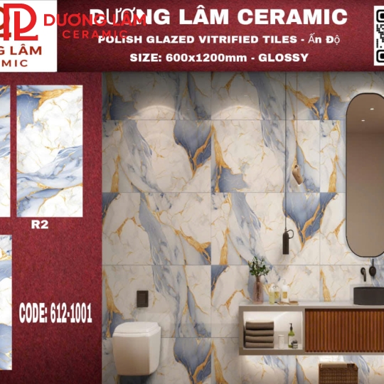 Gạch Ấn Độ Glossy-612-1001