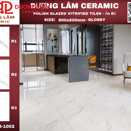 Gạch Ấn Độ Glossy_88-1002